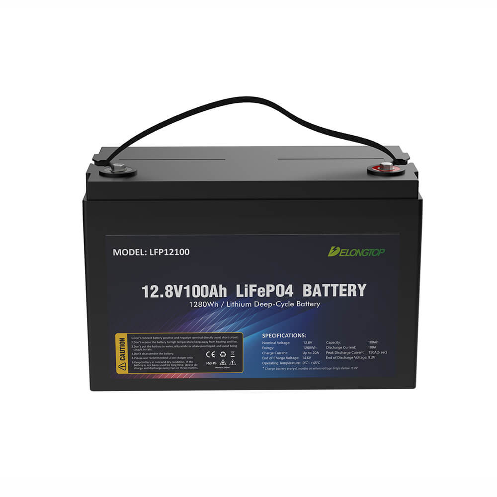 Batterie LITHIUM Fer Phosphate (LiFePO4) 12.8V 100ah 960W LFP12-100